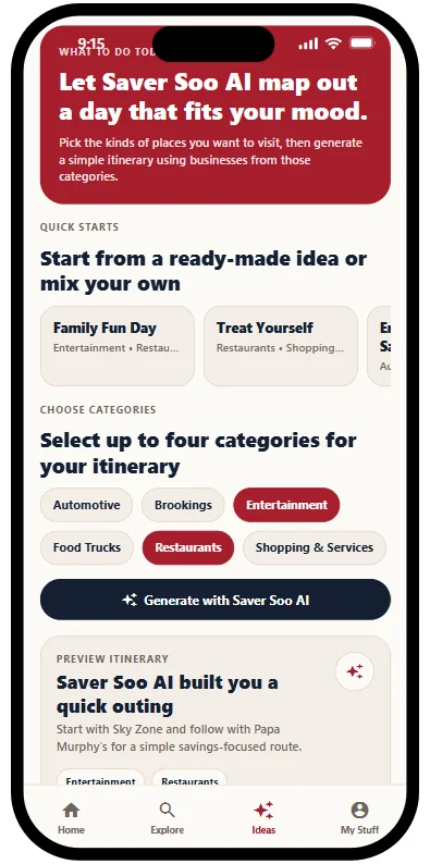 Big Soo App Saver Soo AI Ideas